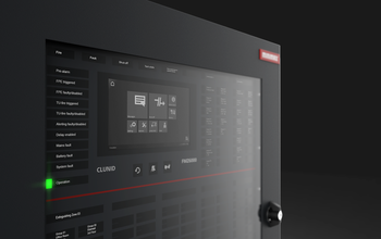 Clunid Fire de­tec­tion and con­trol panel