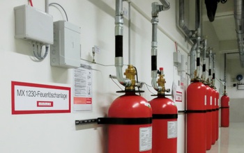 Halo­car­bon ex­tin­guish­ing sys­tems